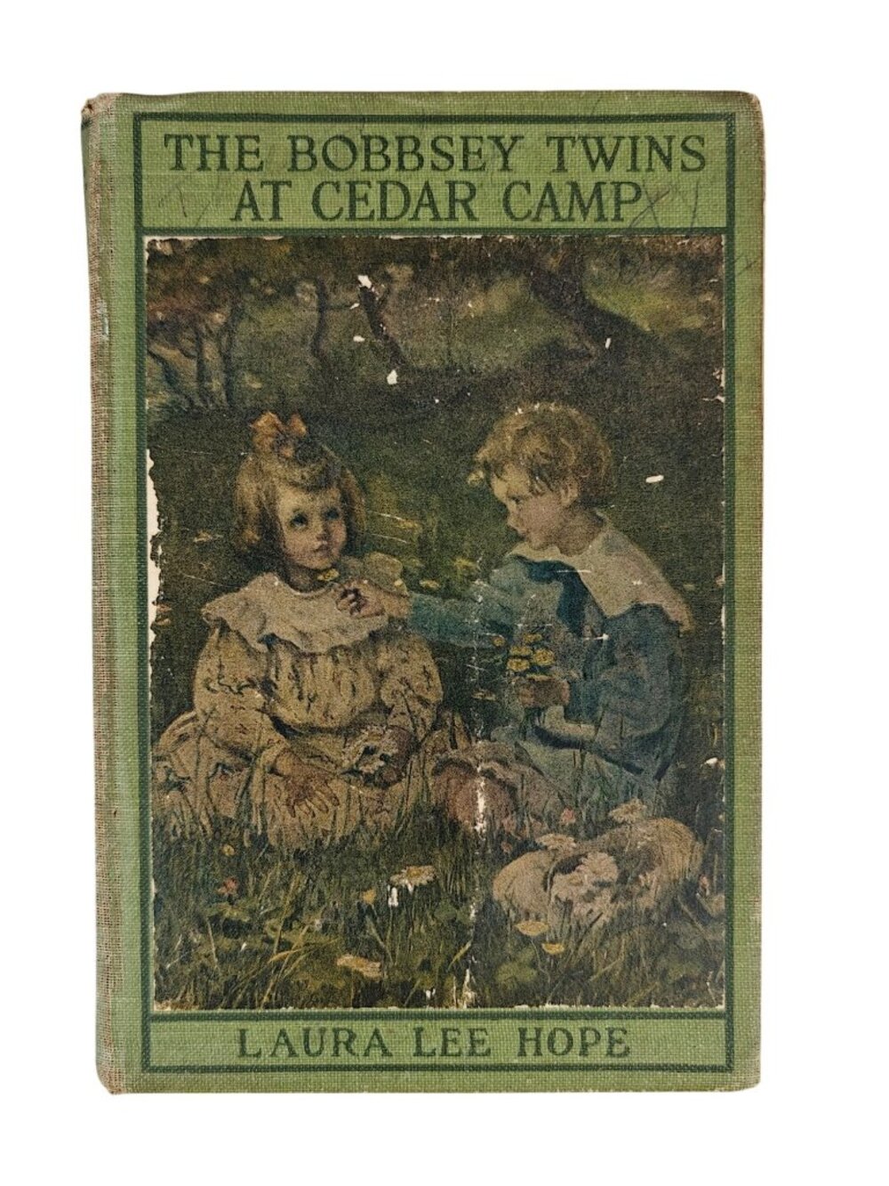 The Bobbsey Twins At Cedar Camp Laura Lee Hope Hardcover Antique Illustrated